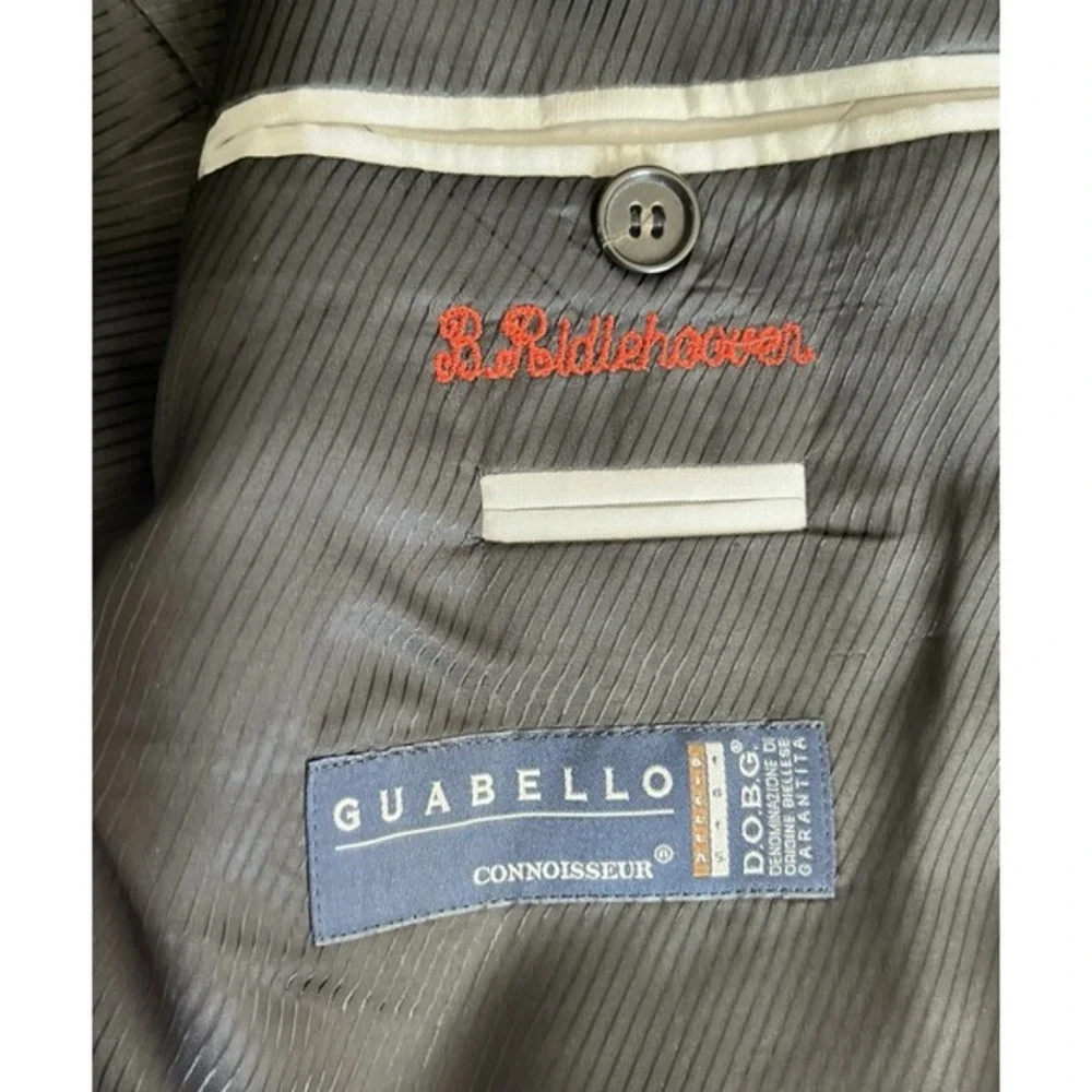 Mens 44R Wool Hugo Boss Grey‎ Blazer  Suit Jacket